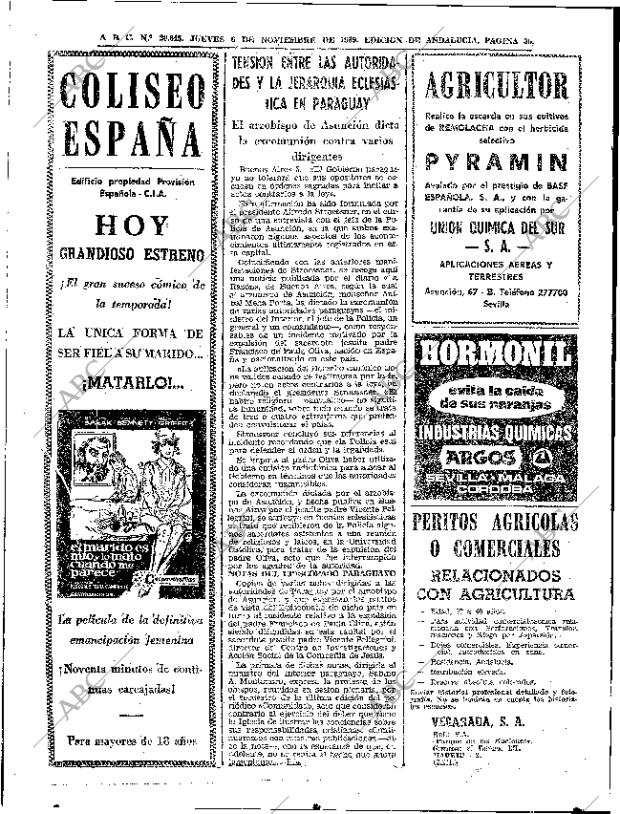 ABC SEVILLA 06-11-1969 página 36