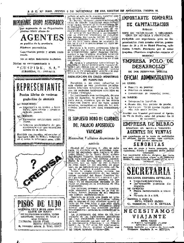 ABC SEVILLA 06-11-1969 página 46