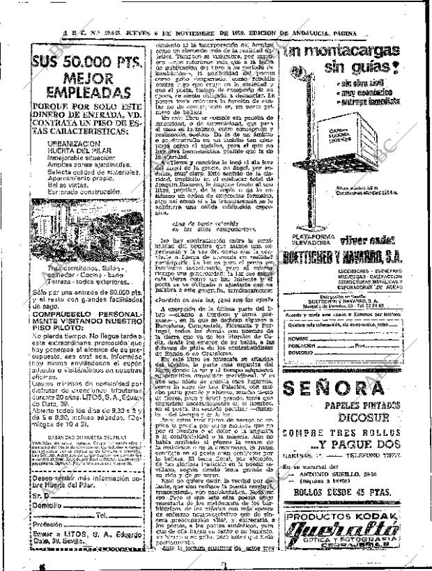 ABC SEVILLA 06-11-1969 página 78