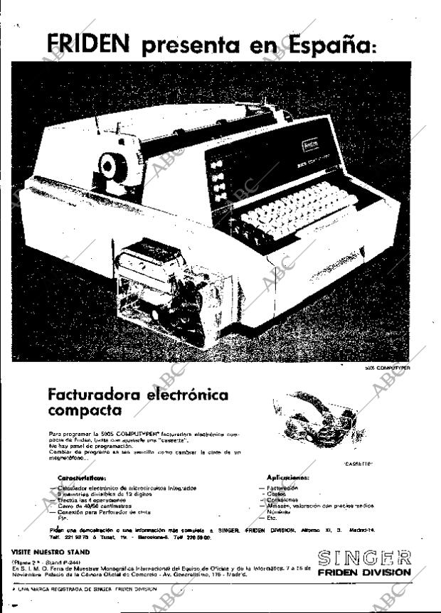 ABC MADRID 07-11-1969 página 22