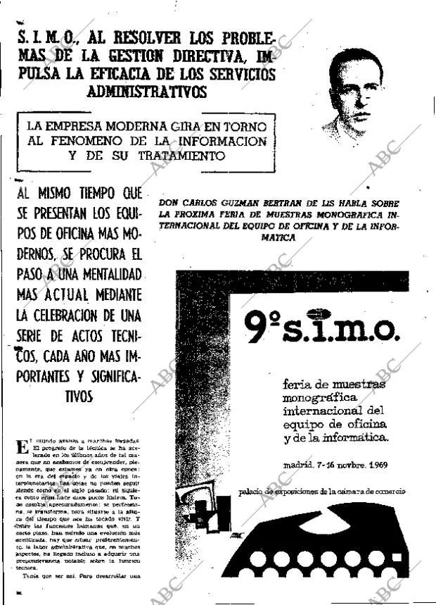 ABC MADRID 07-11-1969 página 8