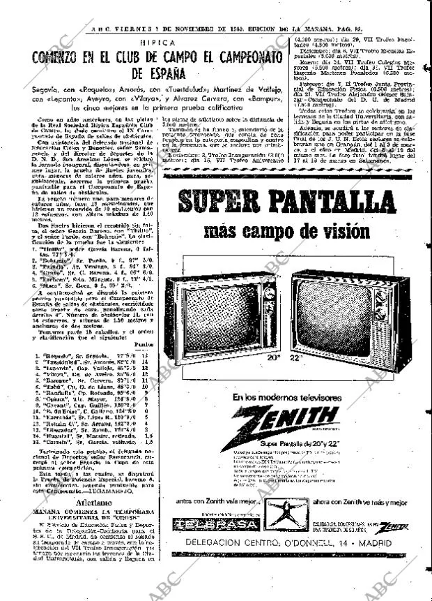 ABC MADRID 07-11-1969 página 83