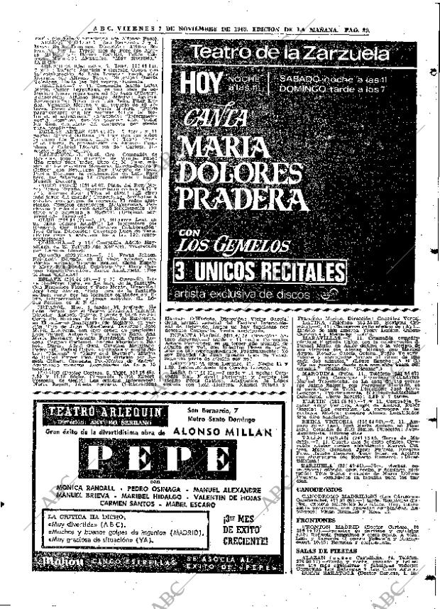 ABC MADRID 07-11-1969 página 89