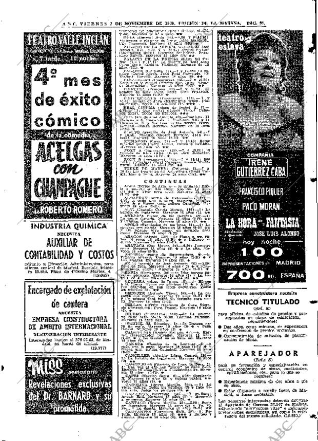 ABC MADRID 07-11-1969 página 91