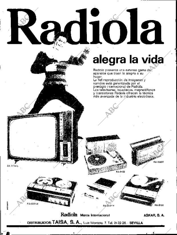 ABC SEVILLA 07-11-1969 página 22