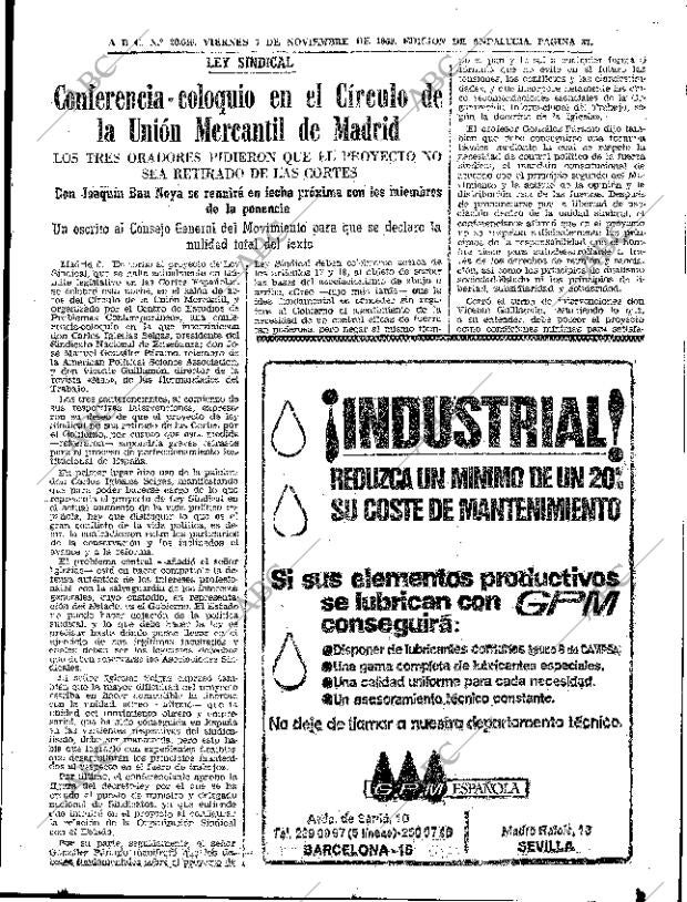 ABC SEVILLA 07-11-1969 página 37