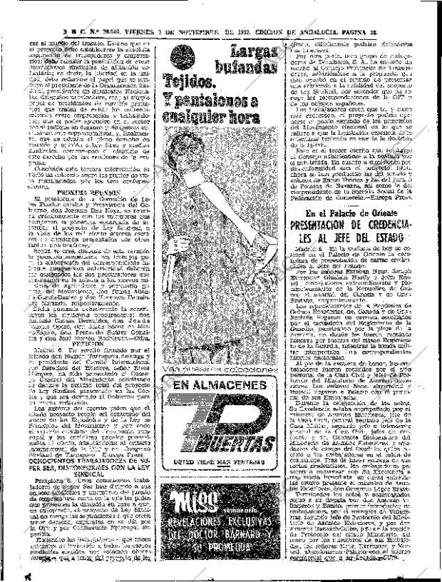 ABC SEVILLA 07-11-1969 página 38