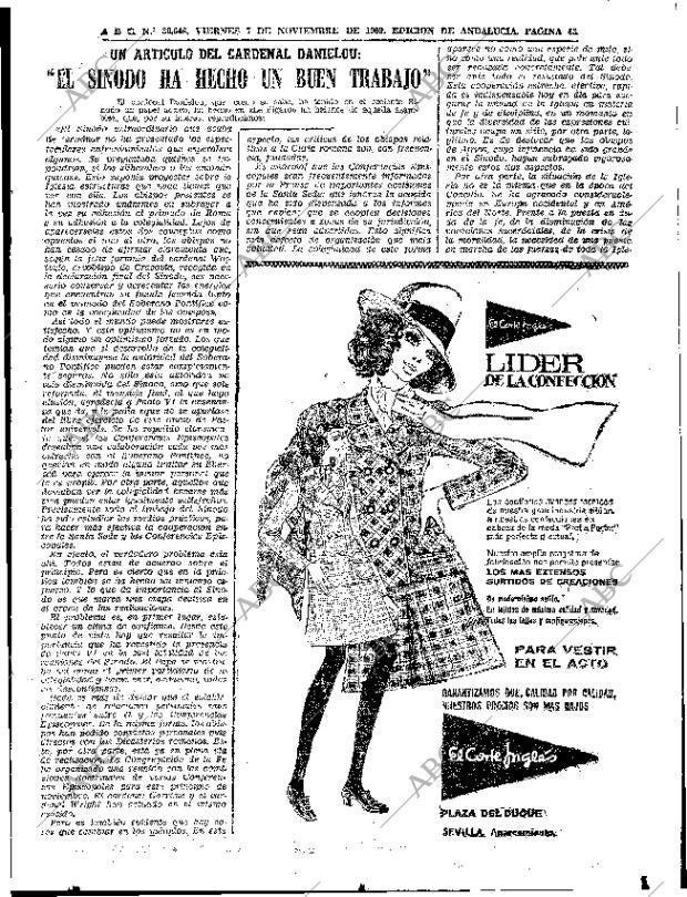 ABC SEVILLA 07-11-1969 página 43