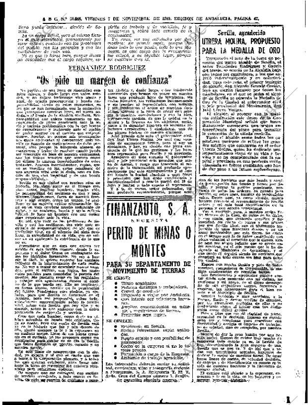 ABC SEVILLA 07-11-1969 página 47
