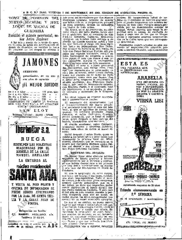 ABC SEVILLA 07-11-1969 página 50