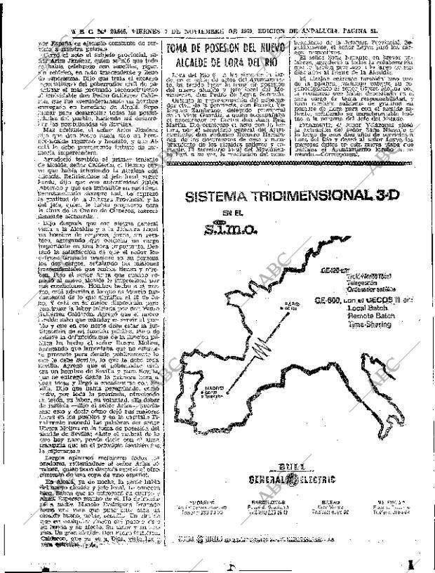 ABC SEVILLA 07-11-1969 página 51