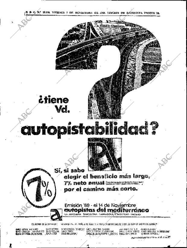 ABC SEVILLA 07-11-1969 página 52