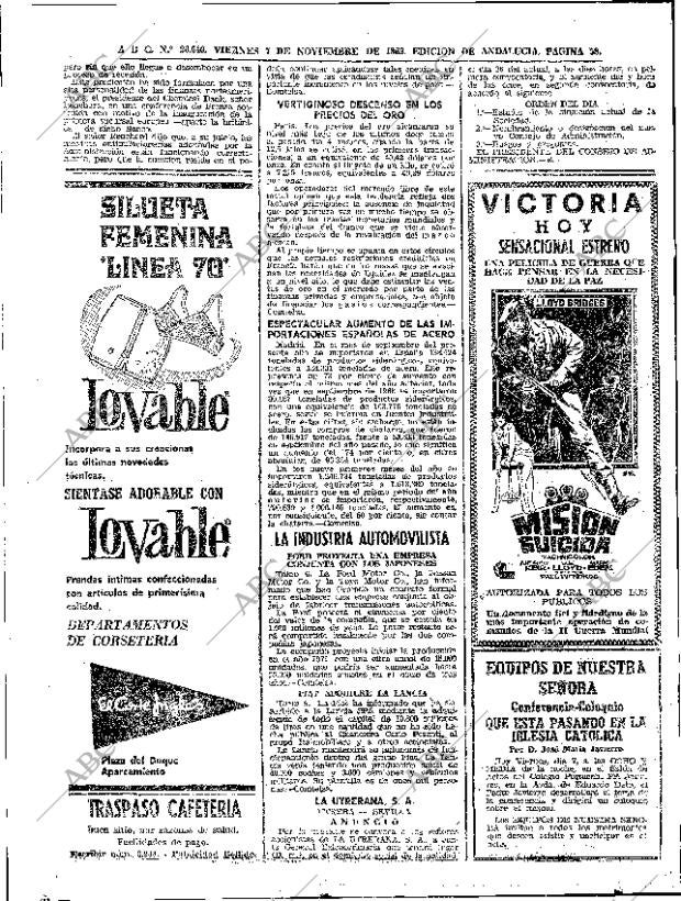 ABC SEVILLA 07-11-1969 página 58