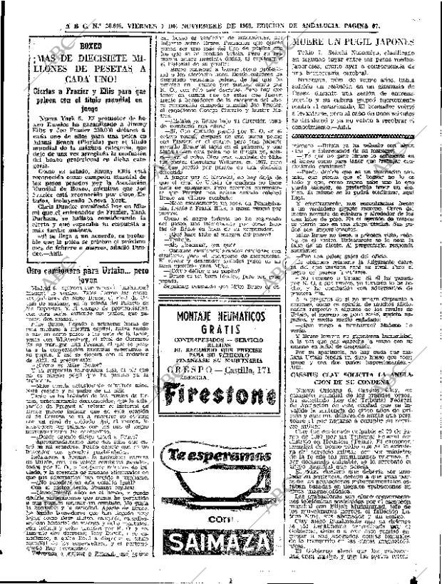 ABC SEVILLA 07-11-1969 página 67