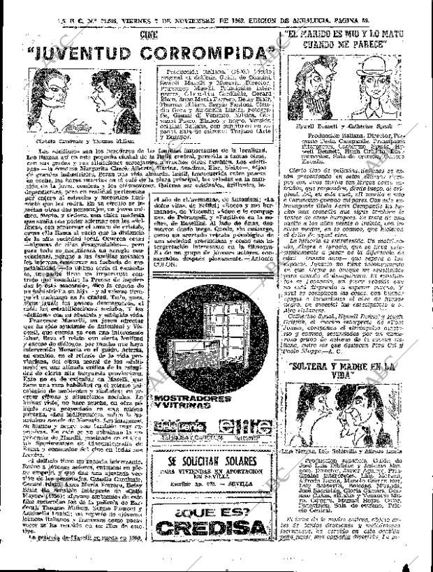 ABC SEVILLA 07-11-1969 página 69