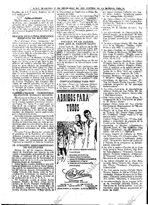 ABC MADRID 11-11-1969 página 51