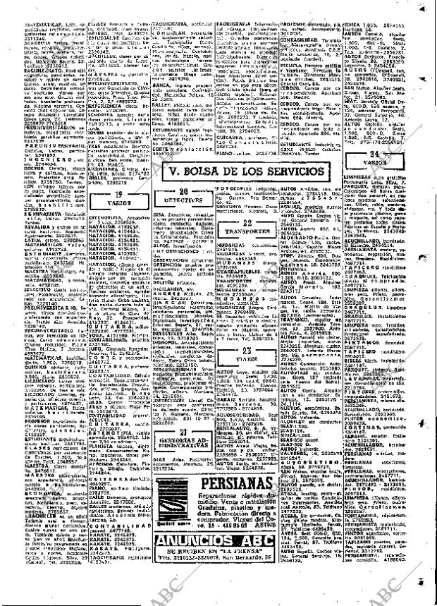 ABC MADRID 11-11-1969 página 97