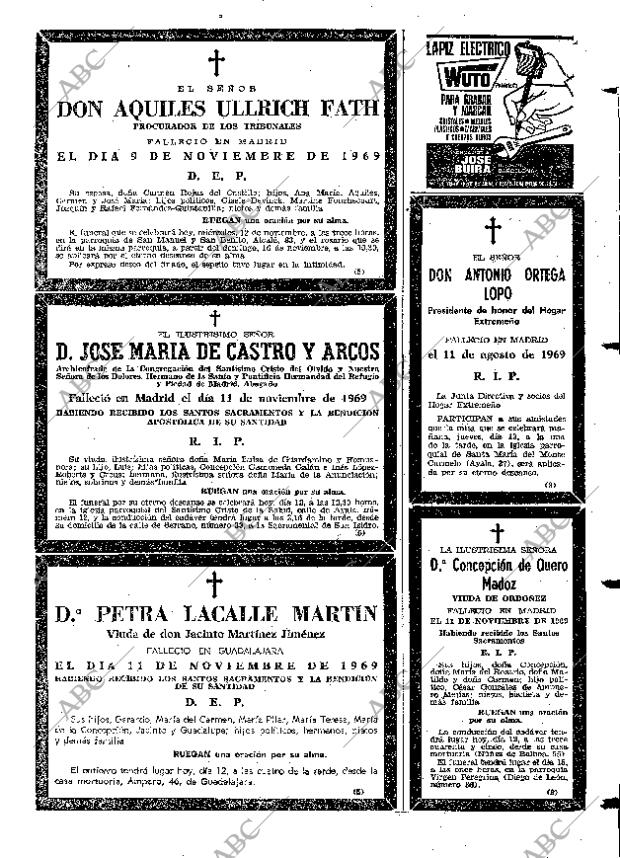 ABC MADRID 12-11-1969 página 115