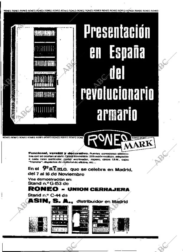 ABC MADRID 12-11-1969 página 138