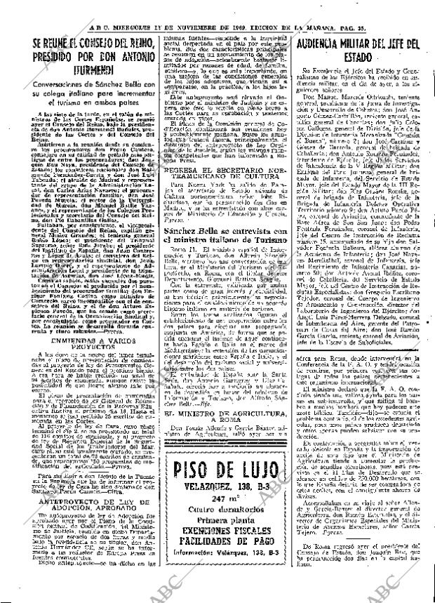 ABC MADRID 12-11-1969 página 35