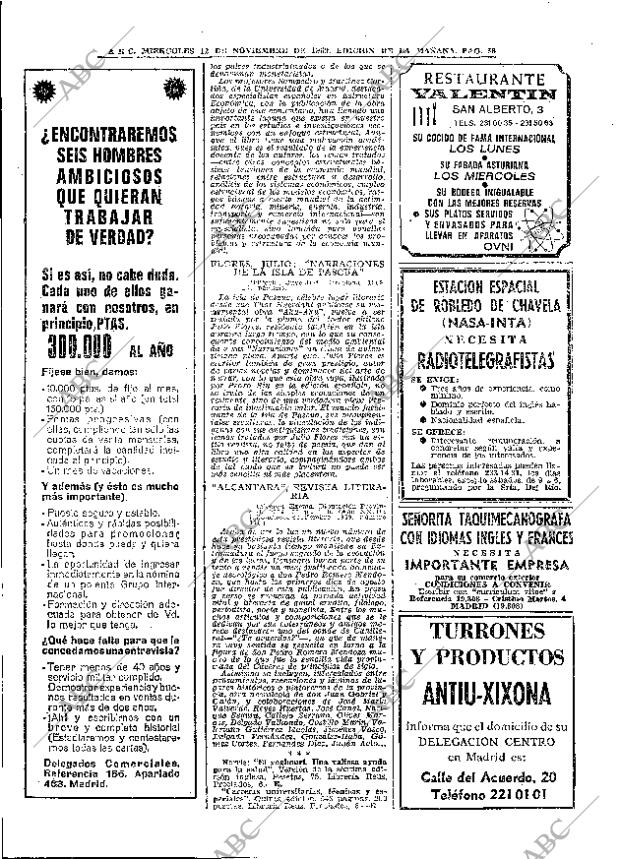 ABC MADRID 12-11-1969 página 58