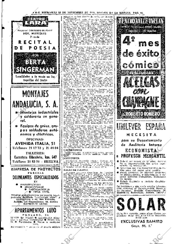 ABC MADRID 12-11-1969 página 94