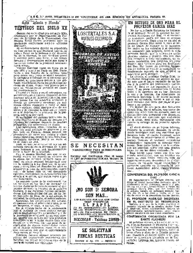 ABC SEVILLA 12-11-1969 página 57