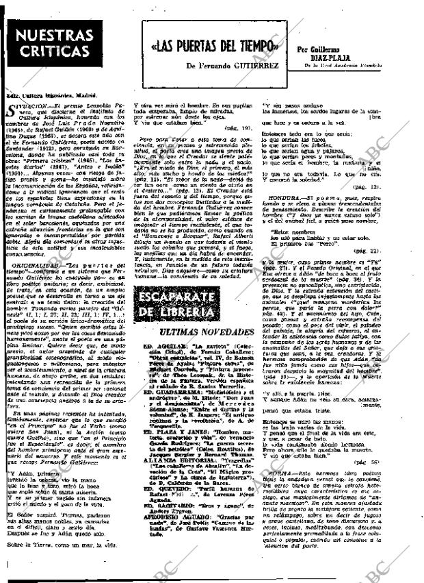 ABC MADRID 13-11-1969 página 124