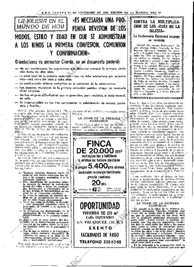ABC MADRID 13-11-1969 página 37