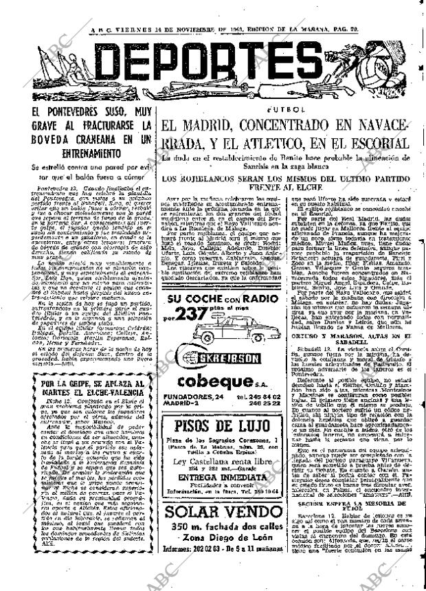 ABC MADRID 14-11-1969 página 79