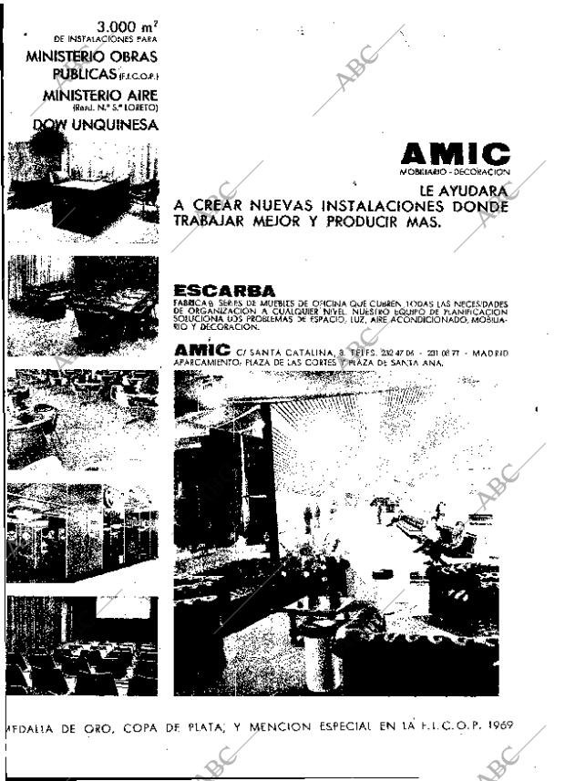ABC MADRID 15-11-1969 página 148