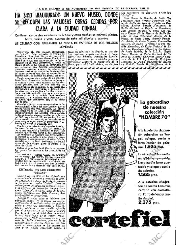 ABC MADRID 15-11-1969 página 59