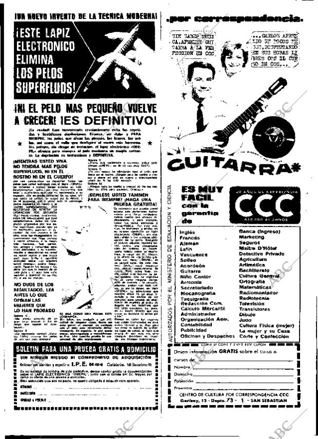 ABC MADRID 16-11-1969 página 120