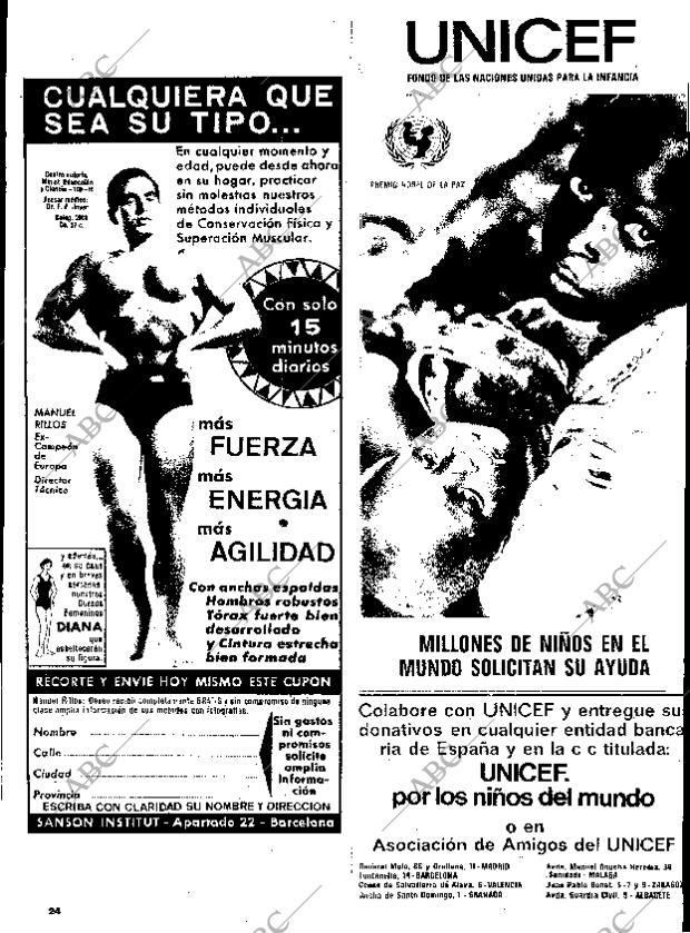 ABC MADRID 16-11-1969 página 152