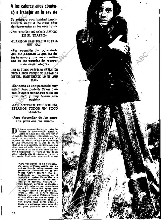 ABC MADRID 16-11-1969 página 170