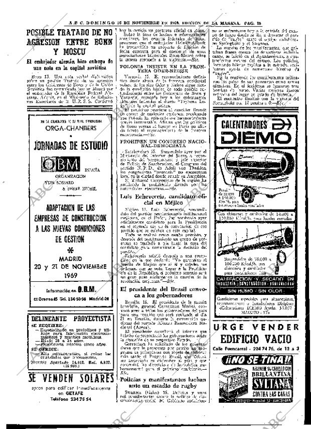 ABC MADRID 16-11-1969 página 25