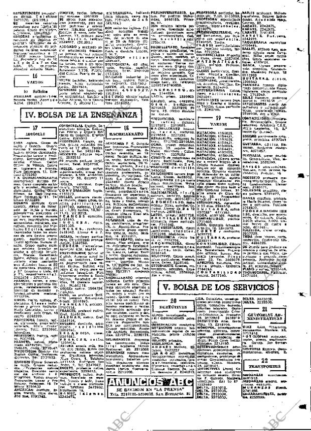 ABC MADRID 19-11-1969 página 109