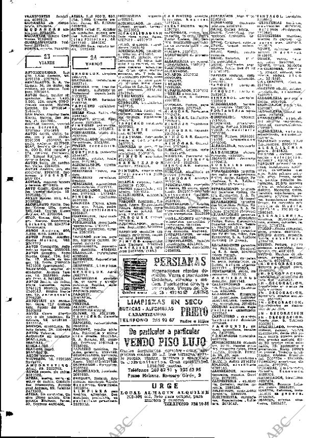 ABC MADRID 19-11-1969 página 110