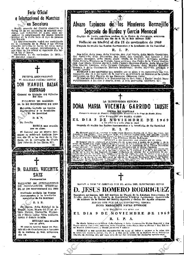ABC MADRID 19-11-1969 página 113