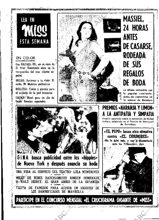 ABC MADRID 19-11-1969 página 124