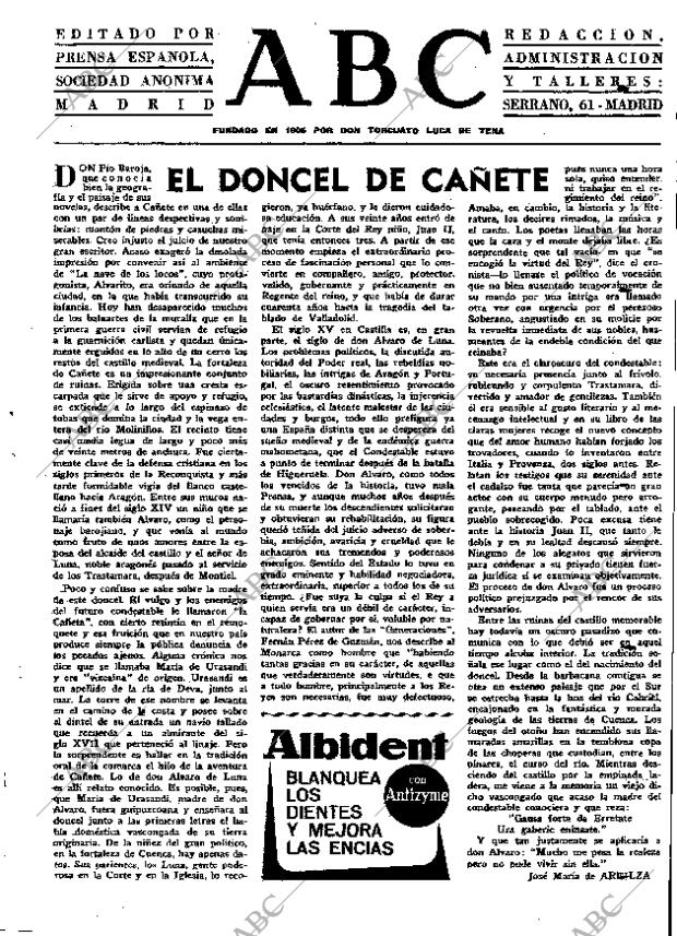 ABC MADRID 19-11-1969 página 3