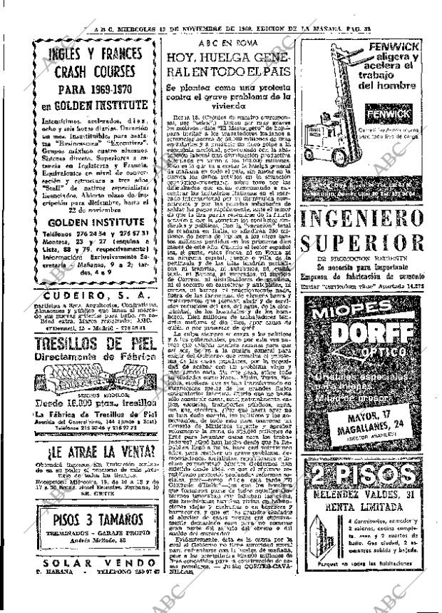 ABC MADRID 19-11-1969 página 32