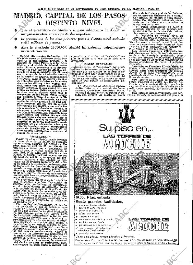 ABC MADRID 19-11-1969 página 59