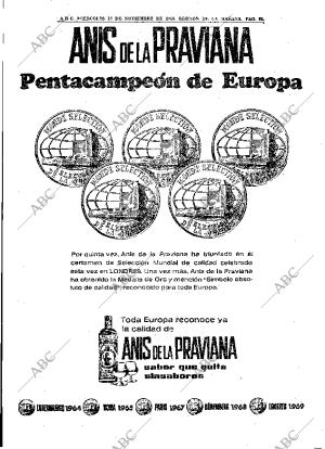 ABC MADRID 19-11-1969 página 62