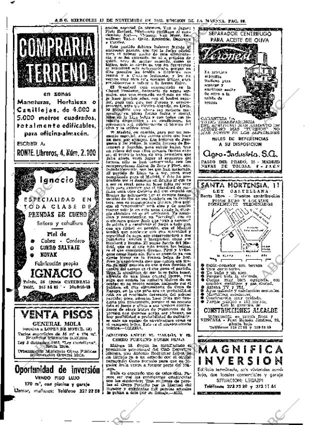 ABC MADRID 19-11-1969 página 80