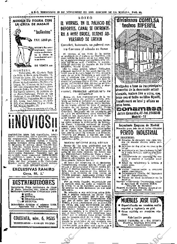 ABC MADRID 19-11-1969 página 82