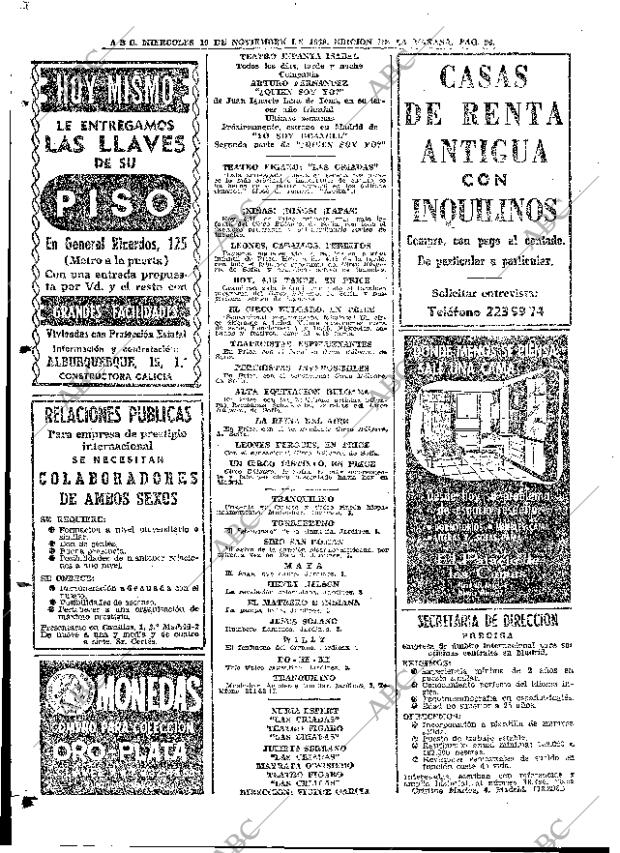 ABC MADRID 19-11-1969 página 90