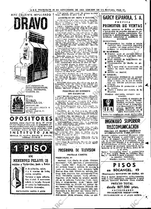 ABC MADRID 19-11-1969 página 97