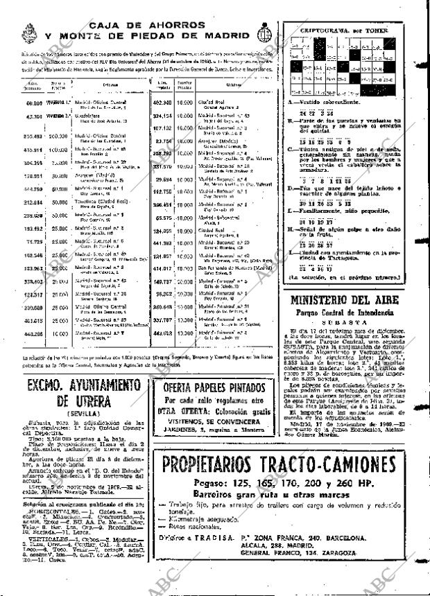 ABC MADRID 20-11-1969 página 115