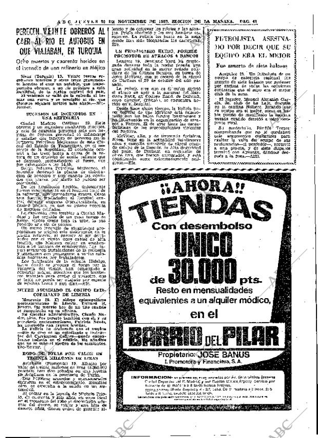 ABC MADRID 20-11-1969 página 41